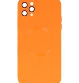Custodia MagSafe per iPhone 11 Pro Max arancione