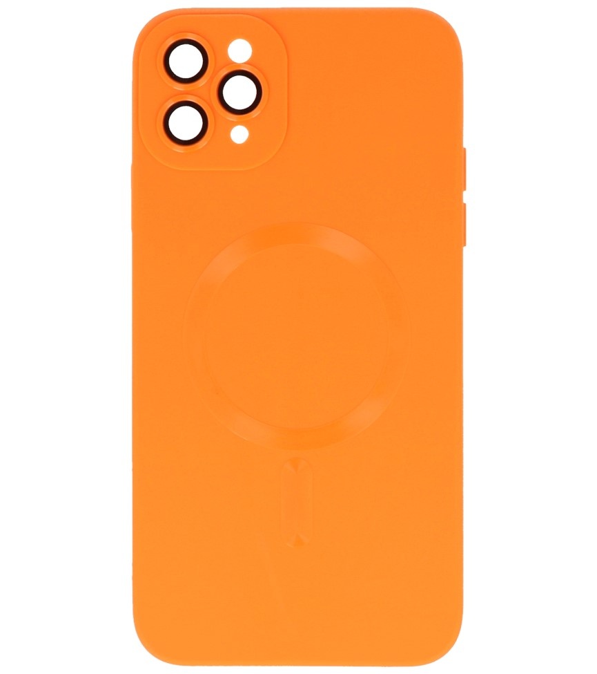 Custodia MagSafe per iPhone 11 Pro Max arancione