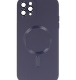 Coque MagSafe pour iPhone 11 Pro Max Nuit Violet