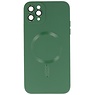 Funda MagSafe para iPhone 11 Pro Max verde oscuro