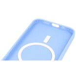 Coque MagSafe pour iPhone 12 Bleu