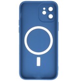 Custodia MagSafe per iPhone 12 Navy