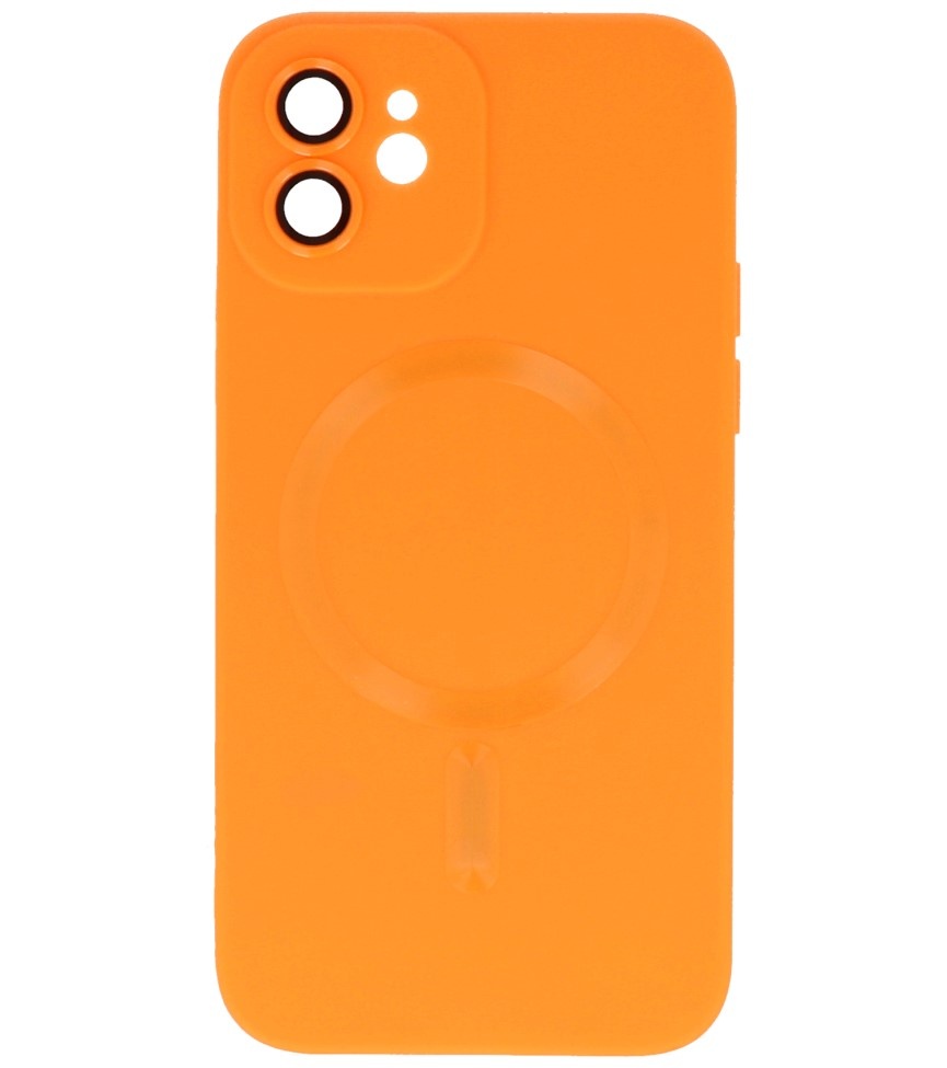 Coque MagSafe pour iPhone 12 Orange