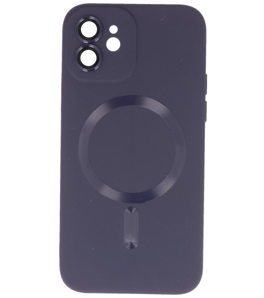 Coque MagSafe pour iPhone 12 Violet Nuit