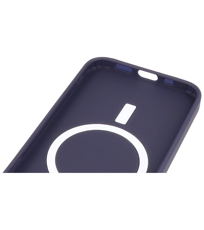 Coque MagSafe pour iPhone 12 Violet Nuit