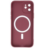 Coque MagSafe pour iPhone 12 Marron