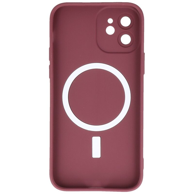Coque MagSafe pour iPhone 12 Marron