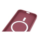 Coque MagSafe pour iPhone 12 Marron