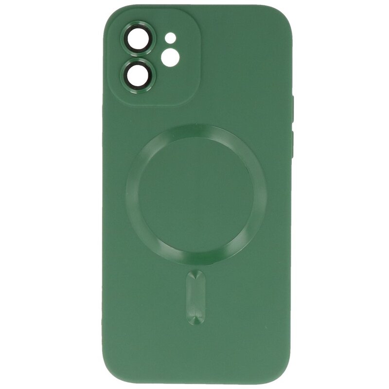 Coque MagSafe pour iPhone 12 Vert Foncé