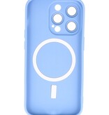 MagSafe Hoesje met Camera Beschermer voor iPhone 12 Pro Blauw