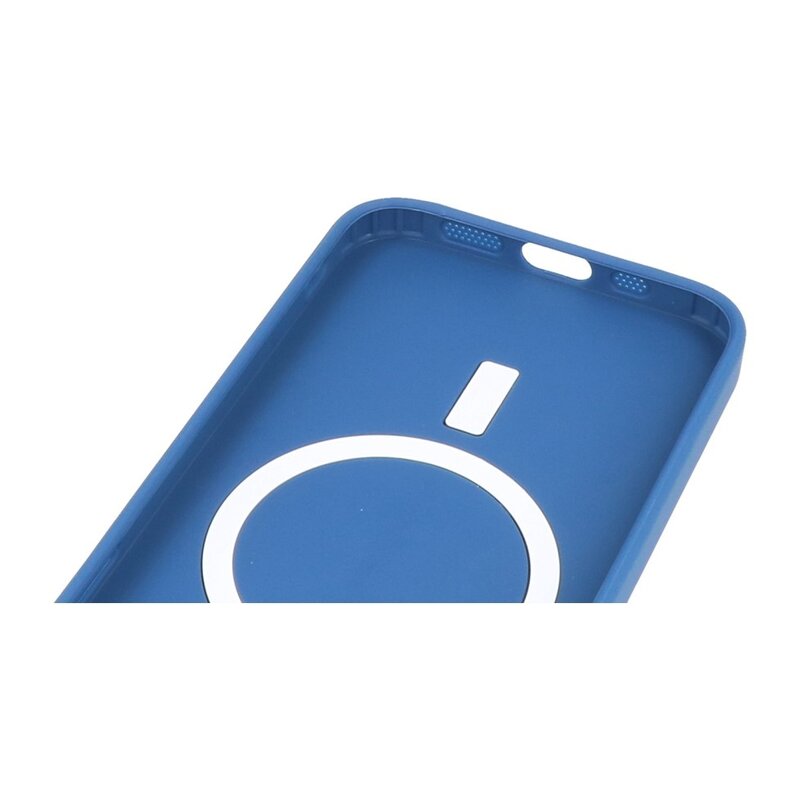 Funda MagSafe para iPhone 12 Pro azul marino