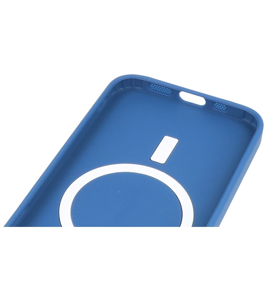 Funda MagSafe para iPhone 12 Pro azul marino