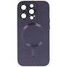 MagSafe Hoesje met Camera Beschermer voor iPhone 12 Pro Nacht Paars