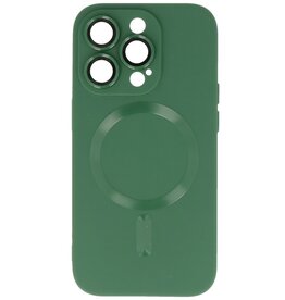 Coque MagSafe pour iPhone 12 Pro Vert Foncé