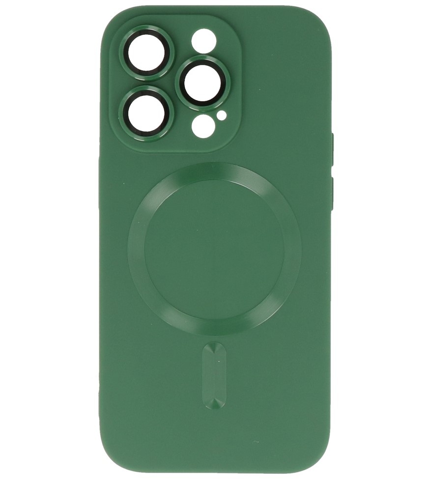 Coque MagSafe pour iPhone 12 Pro Vert Foncé