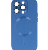 MagSafe Hoesje met Camera Beschermer voor iPhone 12 Pro Max Navy