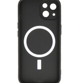 MagSafe Hoesje met Camera Beschermer voor iPhone 13 Zwart
