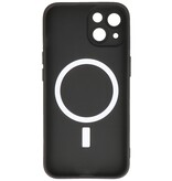 MagSafe Hoesje met Camera Beschermer voor iPhone 13 Zwart