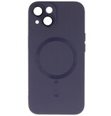 MagSafe Hoesje met Camera Beschermer voor iPhone 13 Nacht Paars