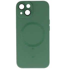 Custodia MagSafe per iPhone 13 verde scuro