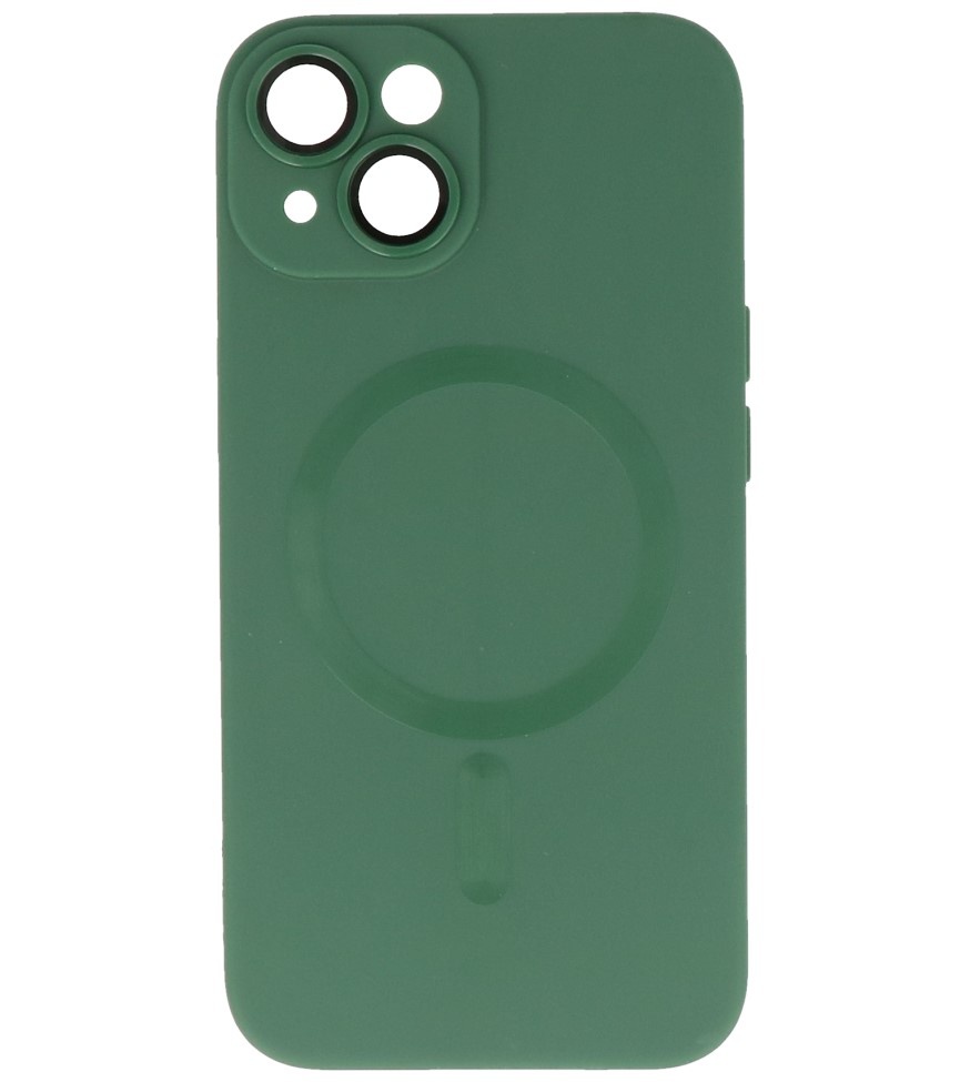 Custodia MagSafe per iPhone 13 verde scuro
