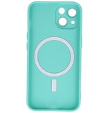 Coque MagSafe pour iPhone 13 Turquoise