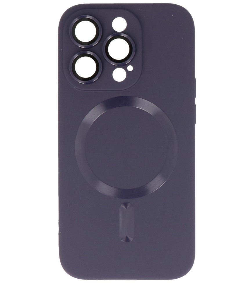Coque MagSafe pour iPhone 13 Pro Nuit Violet