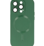 Coque MagSafe pour iPhone 13 Pro Max Vert Foncé