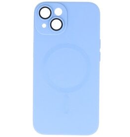 MagSafe Hoesje met Camera Beschermer voor iPhone 14 Blauw