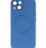 Funda MagSafe para iPhone 14 Plus azul marino