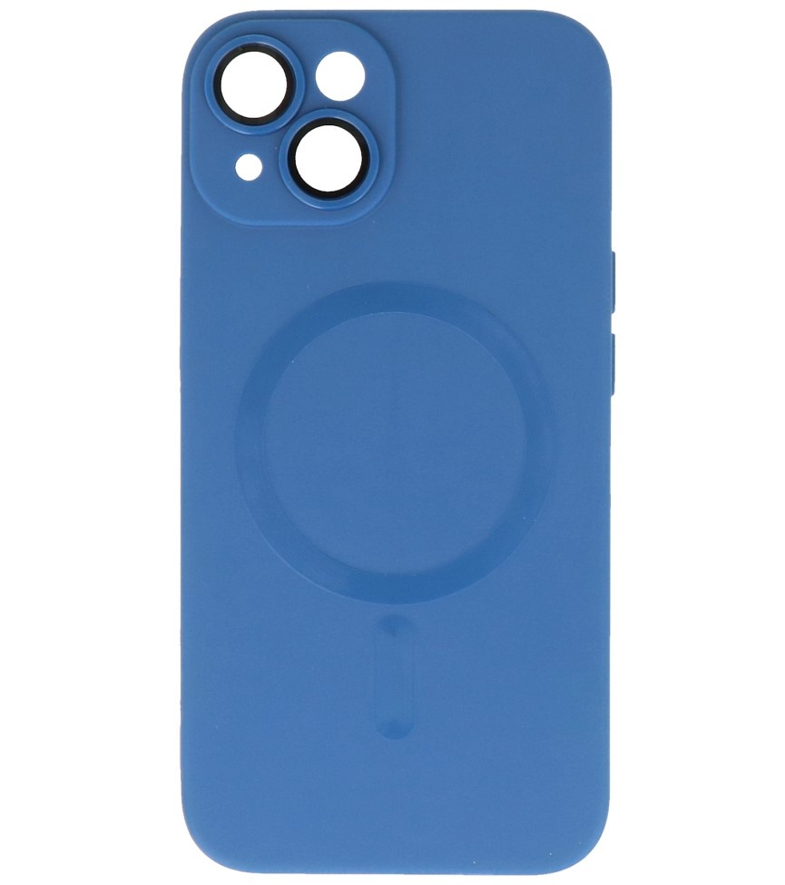 Funda MagSafe para iPhone 14 Plus azul marino