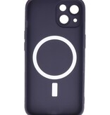 Funda MagSafe para iPhone 14 Plus Púrpura Noche