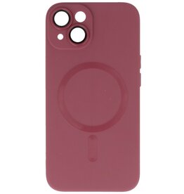 Coque MagSafe pour iPhone 14 Plus Marron