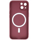 MagSafe Case for iPhone 14 Plus Brown