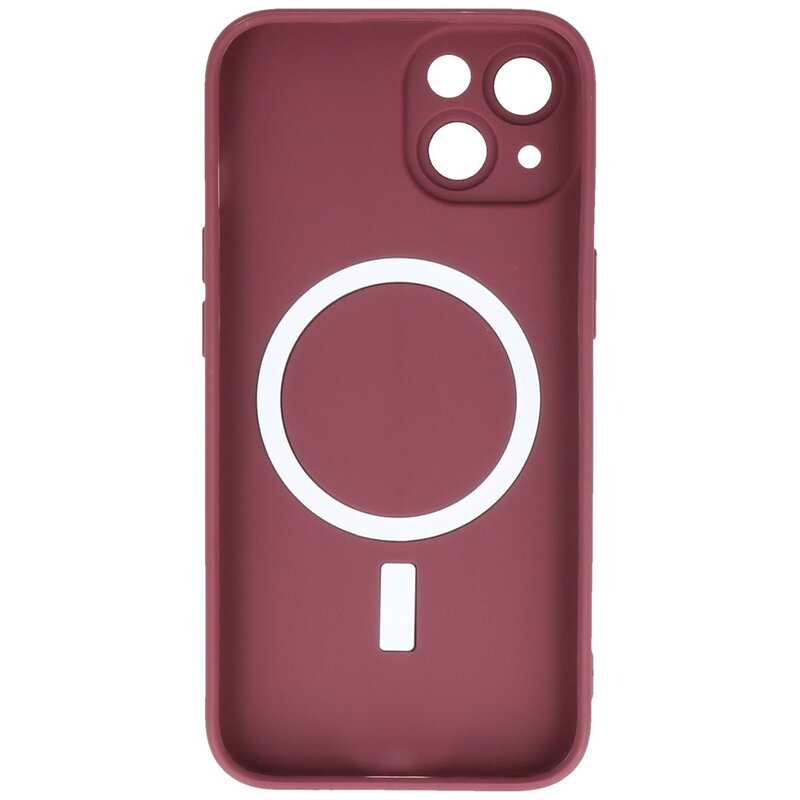Funda MagSafe para iPhone 14 Plus Marrón