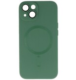 Custodia MagSafe per iPhone 14 Plus verde scuro