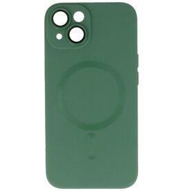MagSafe Hülle für iPhone 14 Plus Dunkelgrün