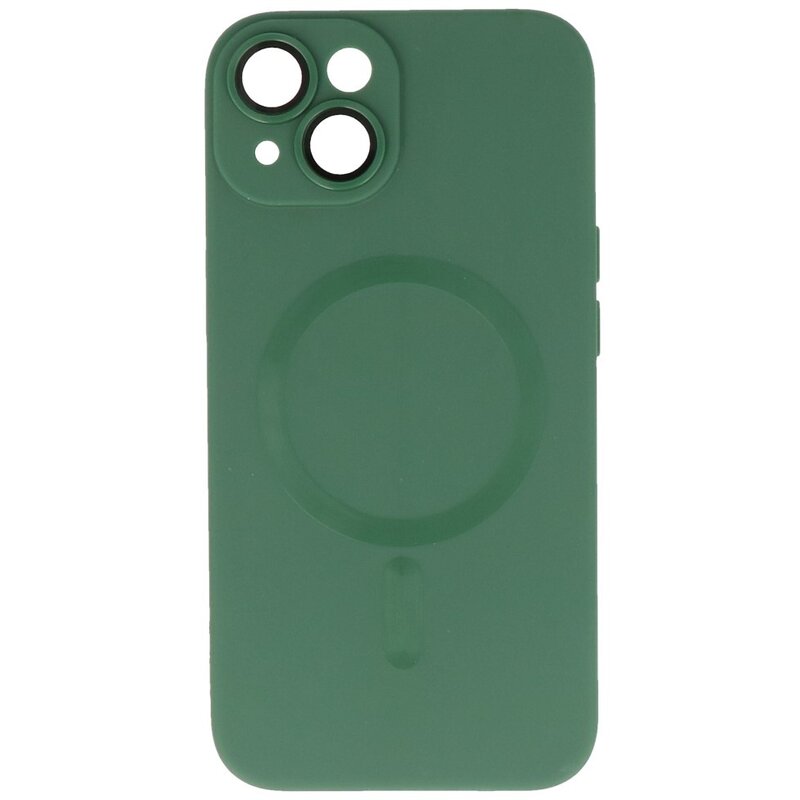 Custodia MagSafe per iPhone 14 Plus verde scuro
