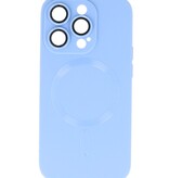 MagSafe Hoesje met Camera Beschermer voor iPhone 14 Pro Blauw