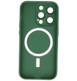 Coque MagSafe pour iPhone 14 Pro Max Vert Foncé
