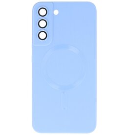 Coque MagSafe pour Samsung Galaxy S22 Bleu