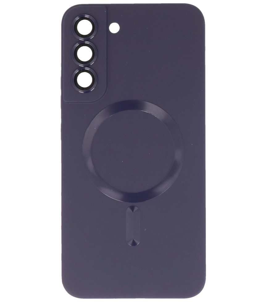 Coque MagSafe pour Samsung Galaxy S22 Violet Nuit