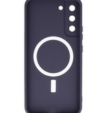Custodia MagSafe per Samsung Galaxy S22 Viola notte
