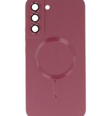 Coque MagSafe pour Samsung Galaxy S22 Marron