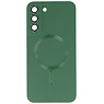MagSafe Hoesje met Camera Beschermer voor Samsung Galaxy S22 Donker Groen