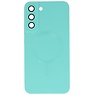 MagSafe Hoesje met Camera Beschermer voor Samsung Galaxy S22 Turquoise