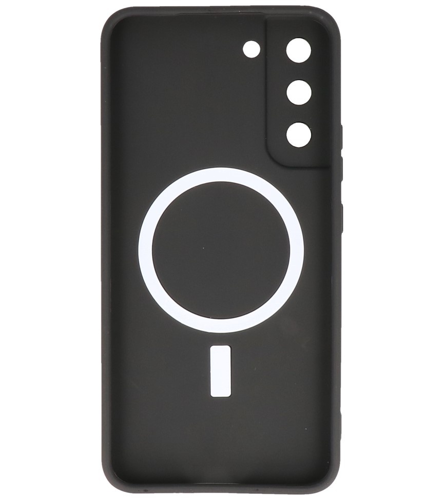 Coque MagSafe pour Samsung Galaxy S22 Plus Noir