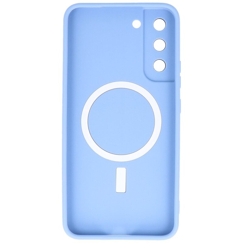 Custodia MagSafe per Samsung Galaxy S22 Plus blu