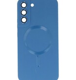 Funda MagSafe para Samsung Galaxy S22 Plus Azul marino