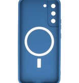 Coque MagSafe pour Samsung Galaxy S22 Plus Marine